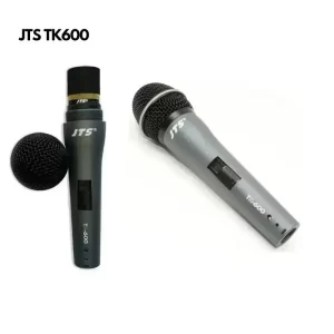 JTS TK-600 Cardioid Dynamic XLR Microphone Without Cable, Grey - Image 1