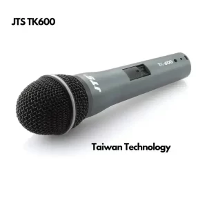 JTS TK-600 Cardioid Dynamic XLR Microphone Without Cable, Grey - Image 4