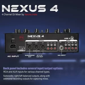 Aerons NEXUS 4 DJ MIXER - Image 3
