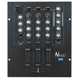 NX Audio XM3 3 Channel DJ Mixer - Image 1